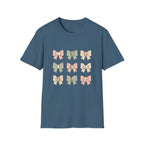 Bow Pattern T‑Shirt — Cute Pastel Bows Graphic Tee