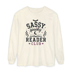 Sassy Spooky Reader Club Halloween Book Lover Long SleeveT-Shirt