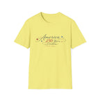 America 250 Years of Freedom Calligraphy Shirt, Elegant Script Patriotic Tee 1776 2026, Sophisticated Anniversary 4th of July T-Shirt, Patriotic
