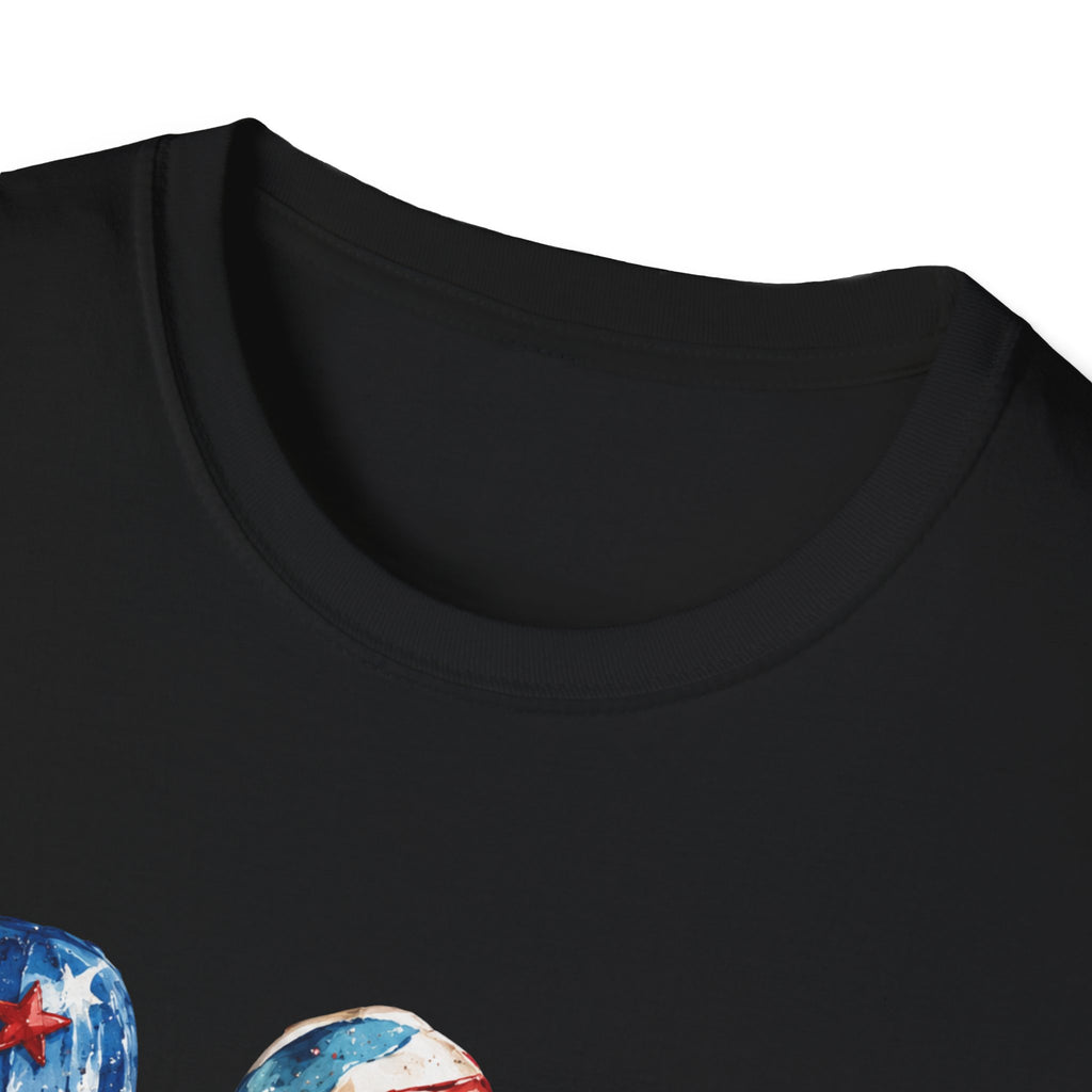 Patriotic Popsicle T-Shirt | Fourth Of July Watercolor Ice Pop Graphic Tee, Coquette Bow Summer Holiday Top