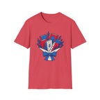 Patriotic Book Lover T-Shirt, Americana Reading Graphic Tee, Retro Library Shirt, Fourth of July Books Design, Cute Teacher Reader Apparel T-Shirt