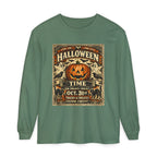 Halloween Time Vintage Jack-O'-Lantern & Ghosts Long Sleeve T-Shirt