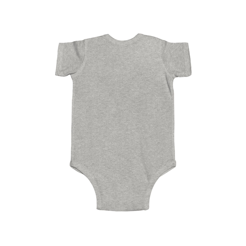 Cousin Crew Baby Onesie, Patriotic Red White Blue Infant Bodysuit, Cute USA Family Graphic Outfit, Fourth of July Celebration Wear Infant Fine Jersey Bodysuit