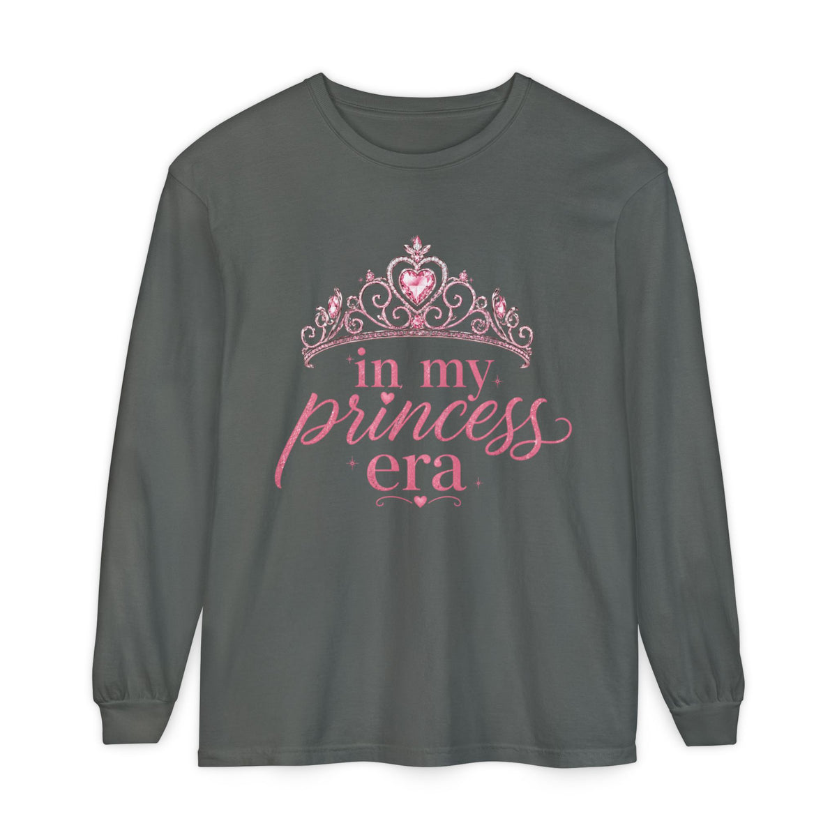 Princess Era Long Sleeve Tee — "In My Princess Era" Graphic