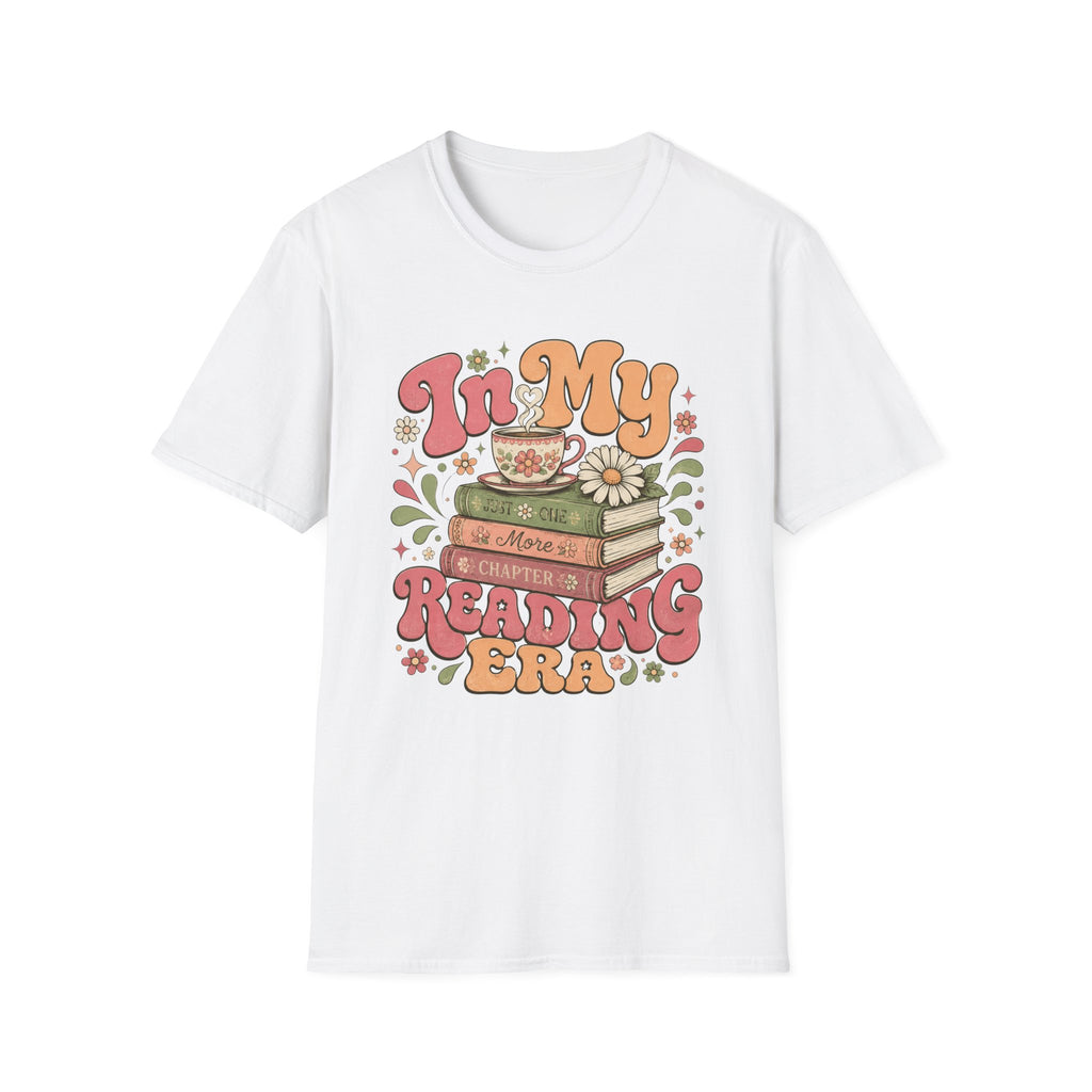 Reading Era T-Shirt — "In My Reading Era" Retro Book Lover Tee