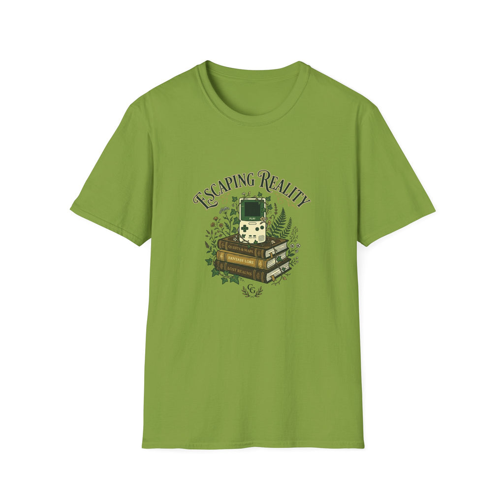 Escaping Reality Book & Game Control Graphic T-Shirt