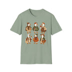 Fall Vibes Goose T-Shirt — Cute Autumn Ducklings Graphic Tee