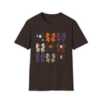 Halloween Bow Graphic T-Shirt — Cute Spooky Bows & Icons
