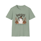 BooGee Halloween Ghost T-Shirt — Cute Witch Hat Fall Tee for Spooky Season