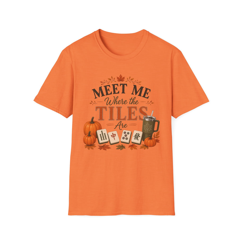 Meet Me Where the Tiles Are Fall T‑Shirt