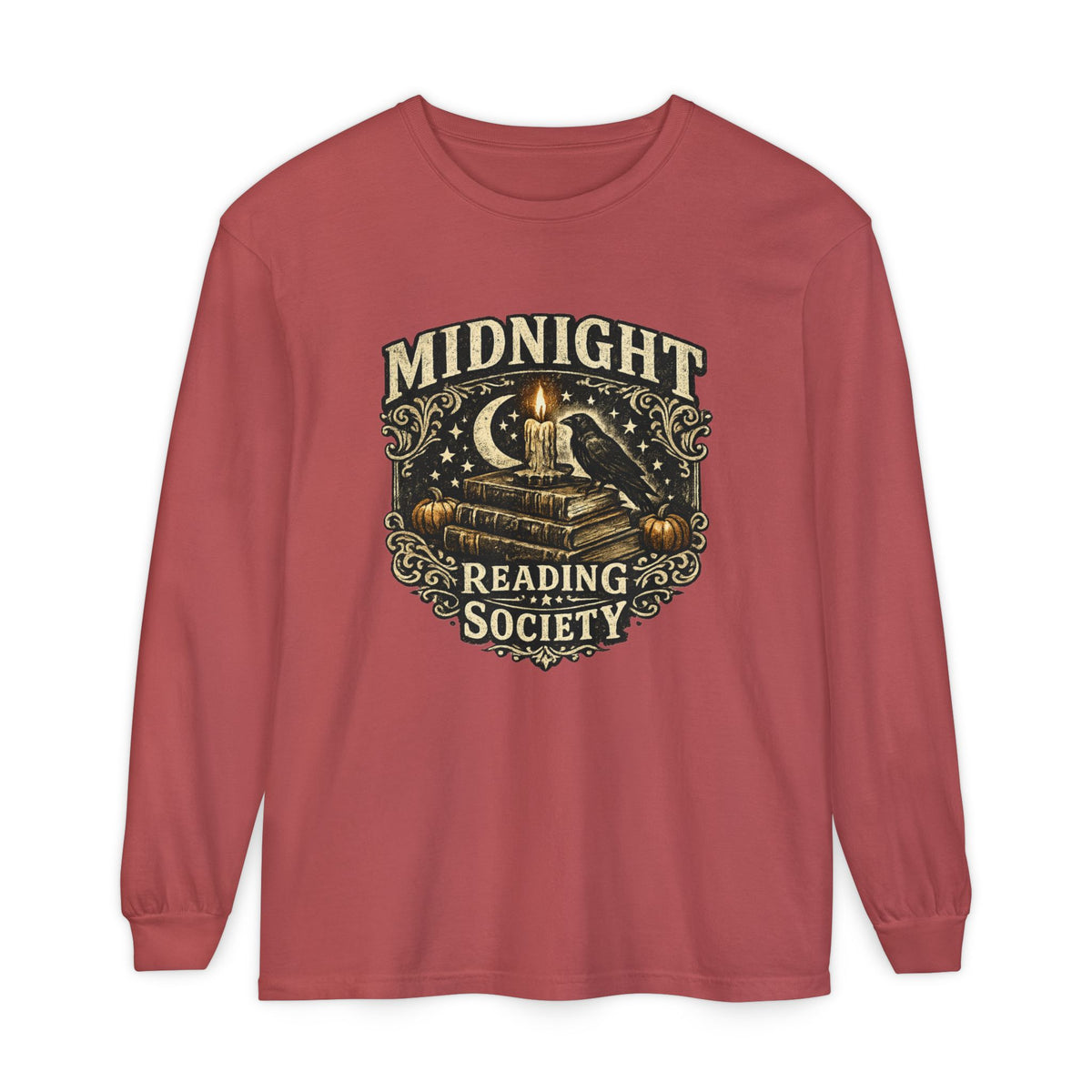 Midnight Reading Society Long Sleeve T-Shirt