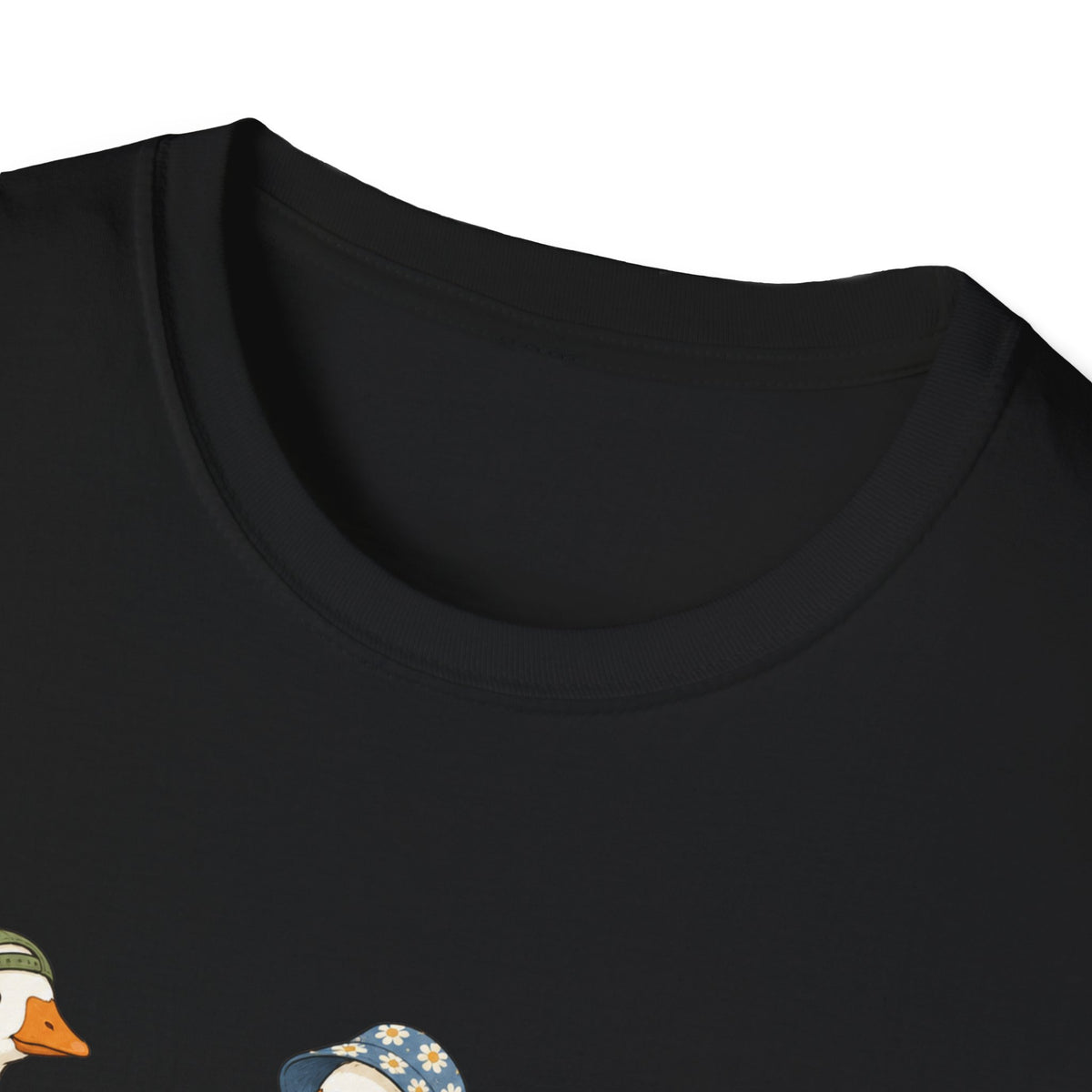 Cute Whimsical Vintage Goose Family T-Shirt