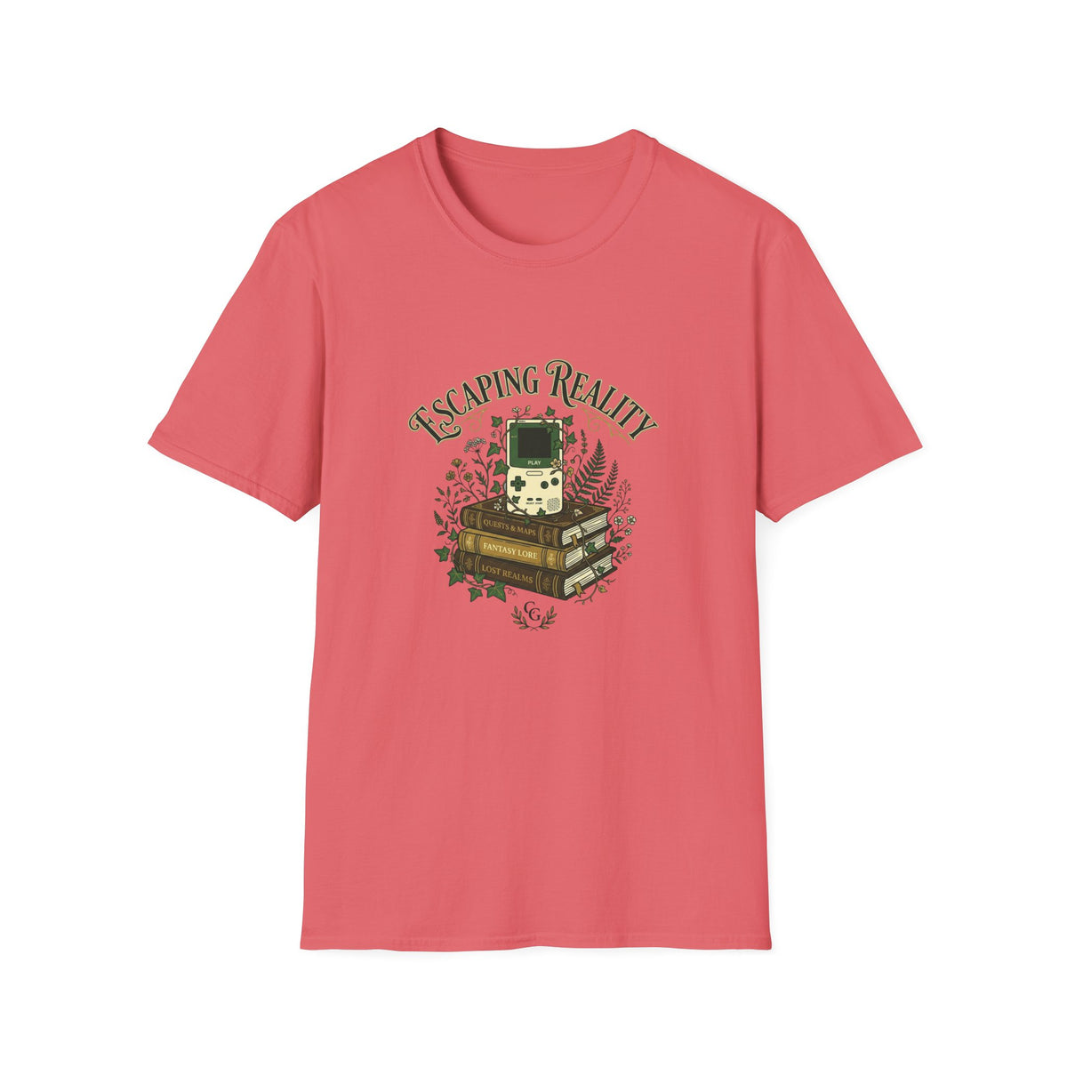 Escaping Reality Book & Game Control Graphic T-Shirt