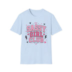 Sassy Girl Club Tee — Pink Cheerful Graphic T-Shirt