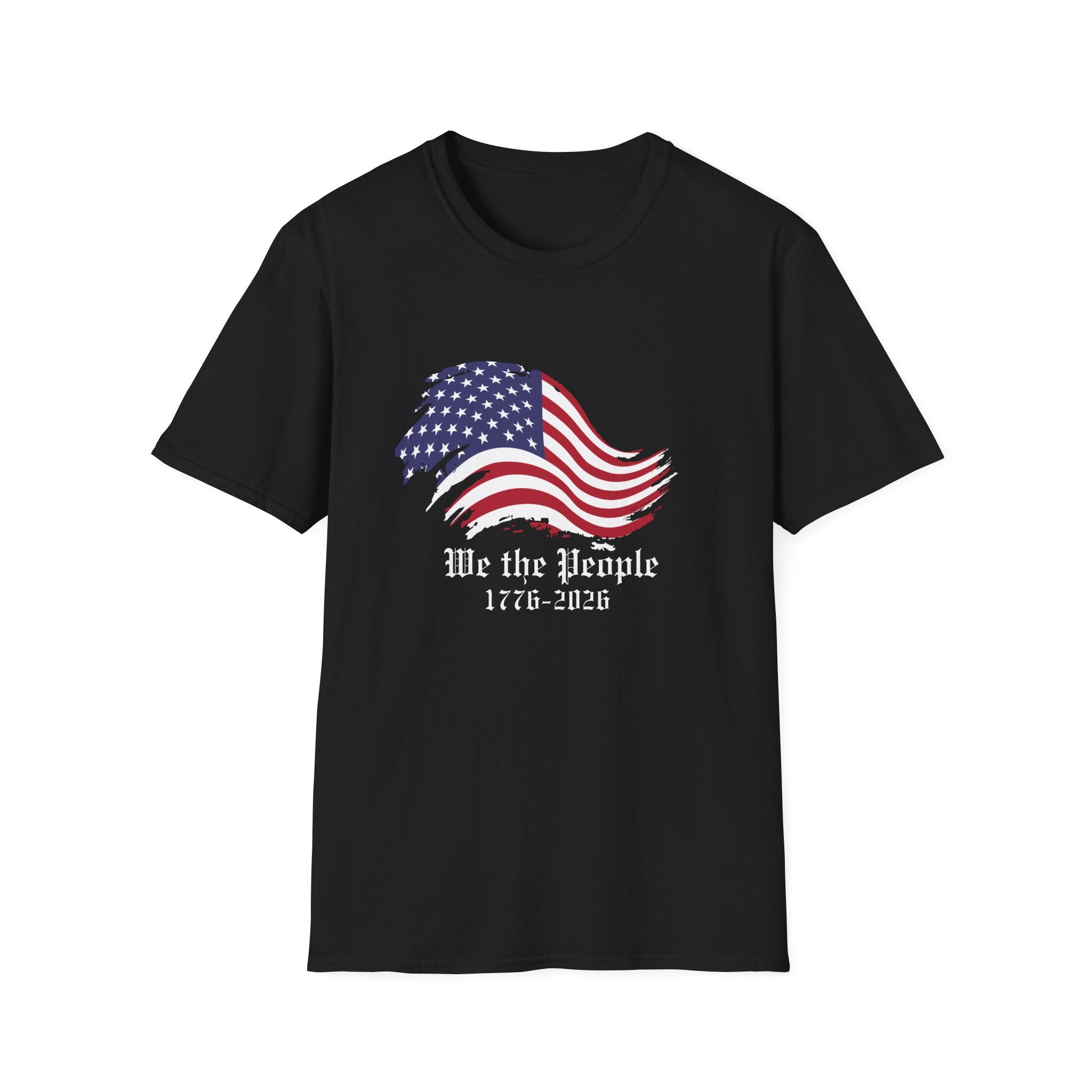 We the People 1776 2026 T-Shirt, America 250th Anniversary Patriotic Flag Tee, Constitution Shirt, 4th of July Gift, USA Pride Shirt