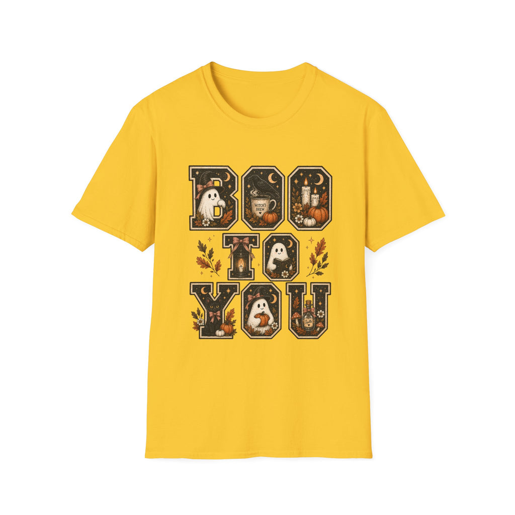 Boo to You T-Shirt — Cute Halloween Ghost Graphic Tee