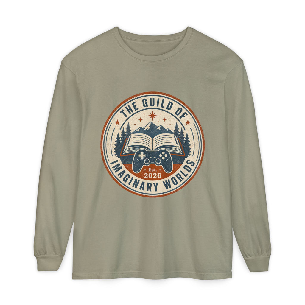 Guild of Imaginary Worlds Vintage Book & Adventure Long Sleeve T-shirt