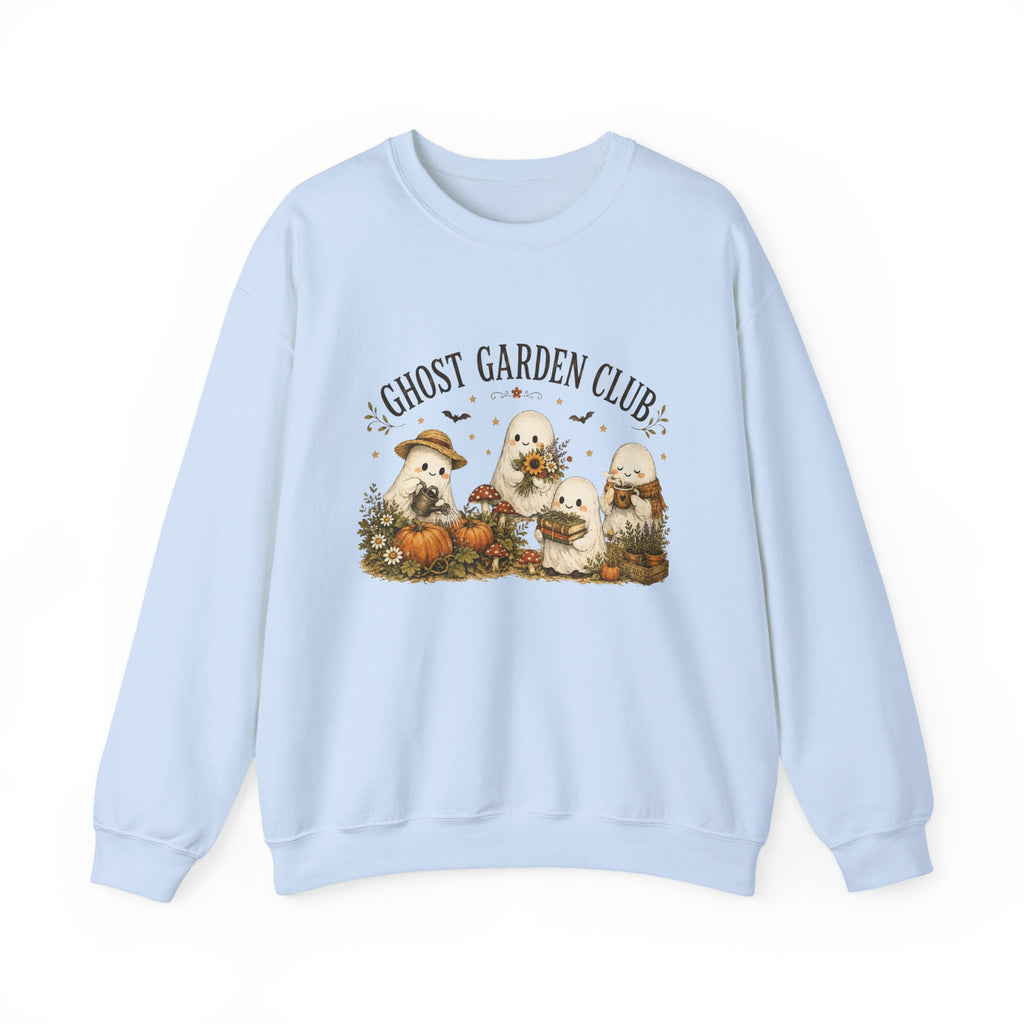 Ghost Garden Club Autumn Fall Crewneck Sweatshirt