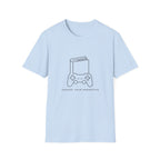 Gaming Book T-Shirt — 'Choose Your Narrative' Minimal Gamer Tee