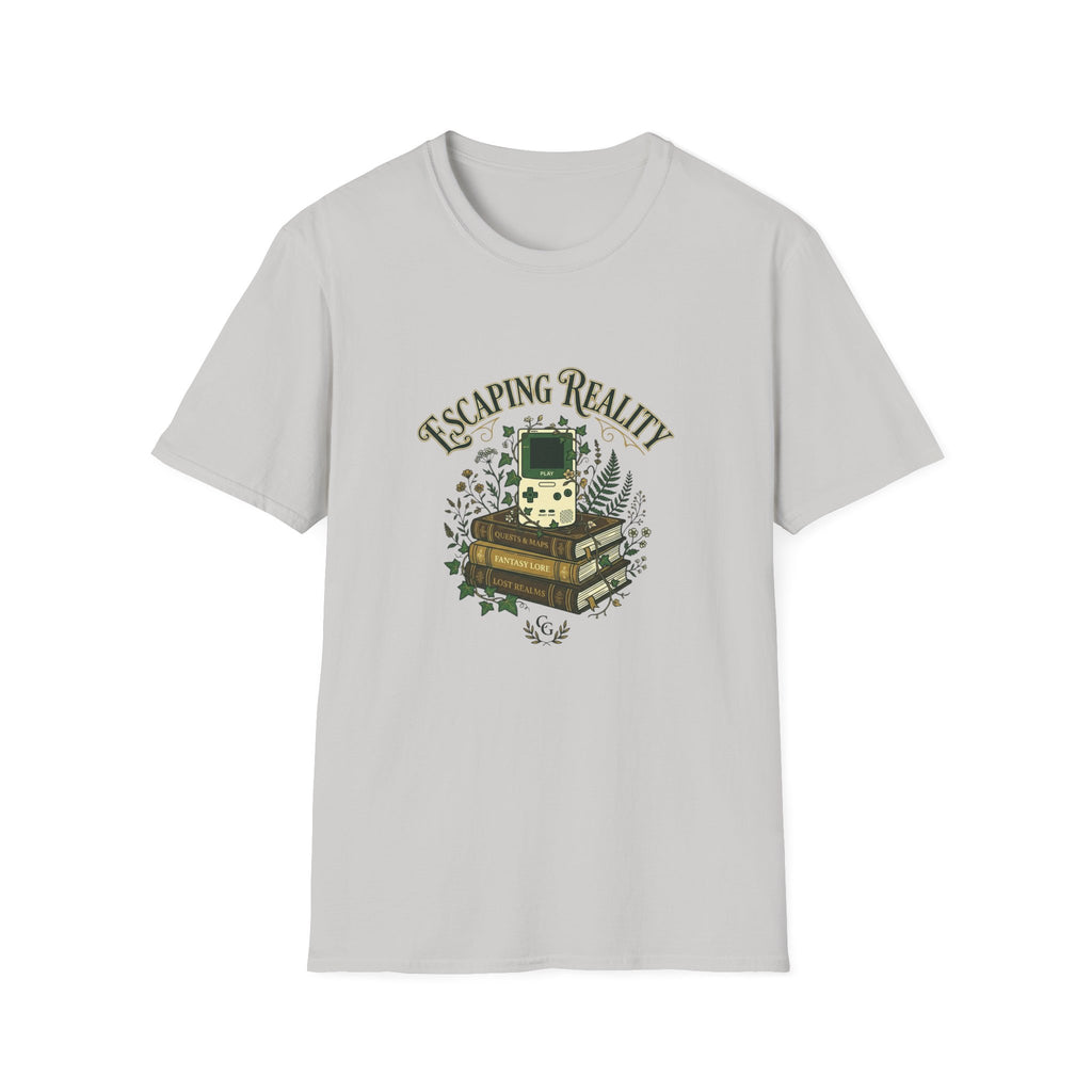 Escaping Reality Book & Game Control Graphic T-Shirt