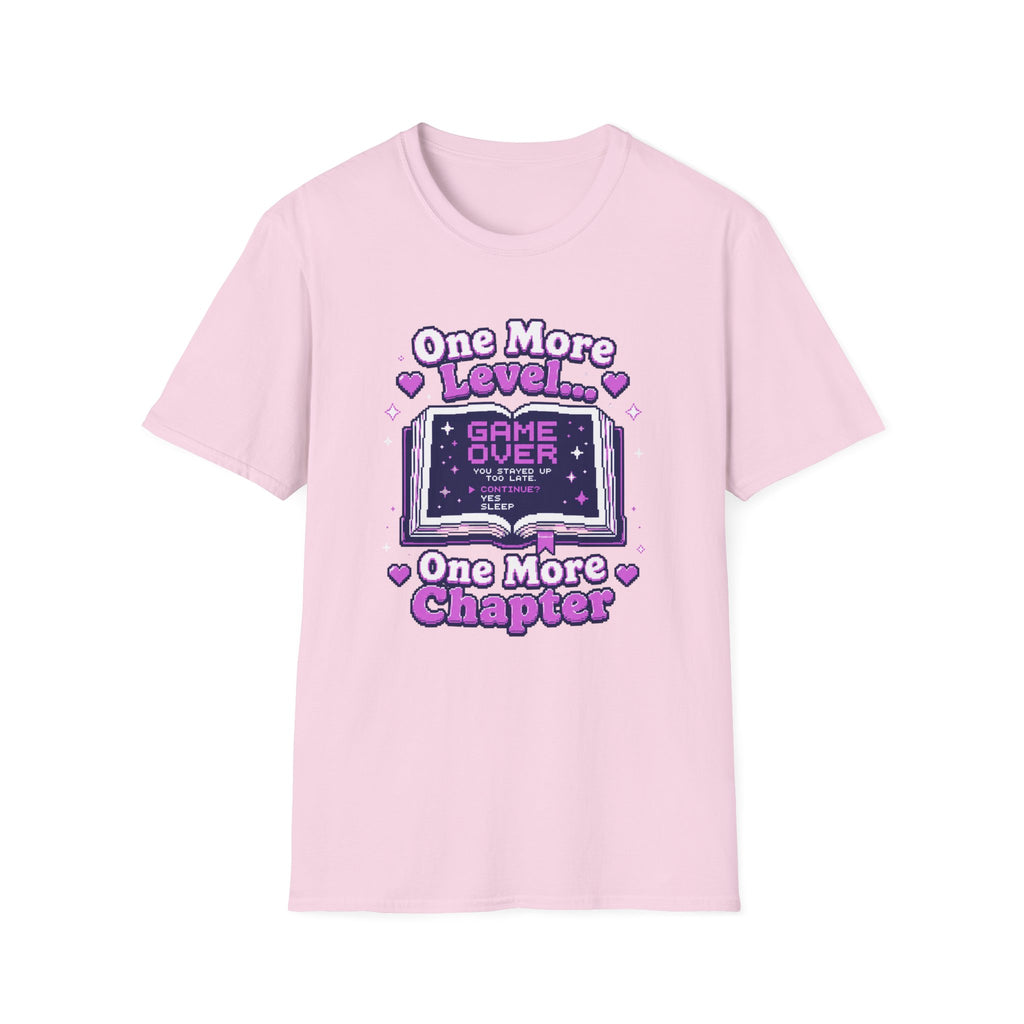 One More Level Gamer Tee — "One More Level... Game Over" Retro Gaming T‑Shirt