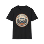Guild of Imaginary Worlds T‑Shirt — Vintage Book & Adventure Logo