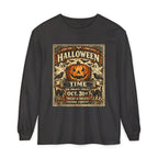 Halloween Time Vintage Jack-O'-Lantern & Ghosts Long Sleeve T-Shirt