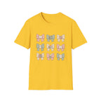 Reading Bows T‑Shirt — Pastel Book Lover Graphic Tee