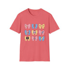 Back-to-School Bows T-Shirt — Cute School Icons Graphic Tee
