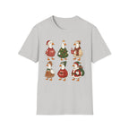 Christmas Geese T-Shirt — Cute Holiday Ducks in Sweaters & Tree Design