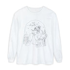 Reading Girl Long Sleeve Tee — "New Chapter" Cozy Booklover Shirt