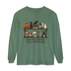 Halloween Potion Shelf "Double, Double, Toil and Trouble" Long Sleeve T-Shirt