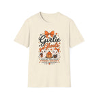 Girlie Ghouls Halloween T‑Shirt — Cute Orange Bow Spooky Graphic Tee
