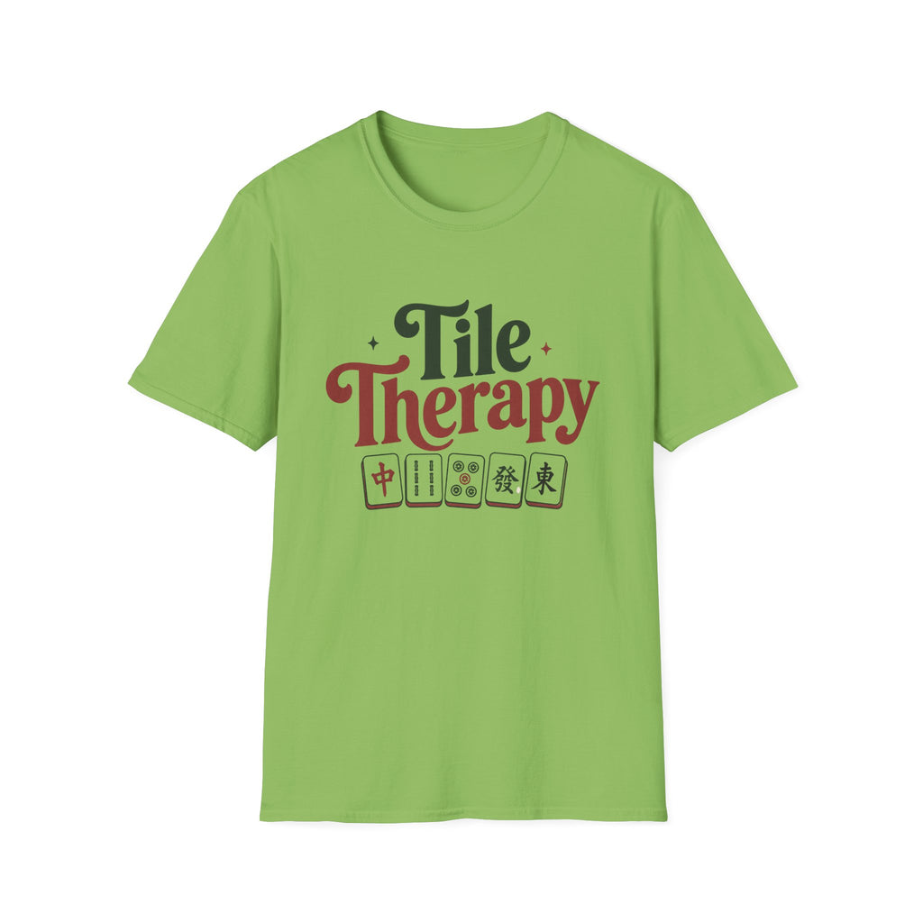 Tile Therapy Mahjong T‑Shirt