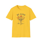 Be Kind Floral T-Shirt — Inspirational 'Be Kind Be You' Graphic Tee