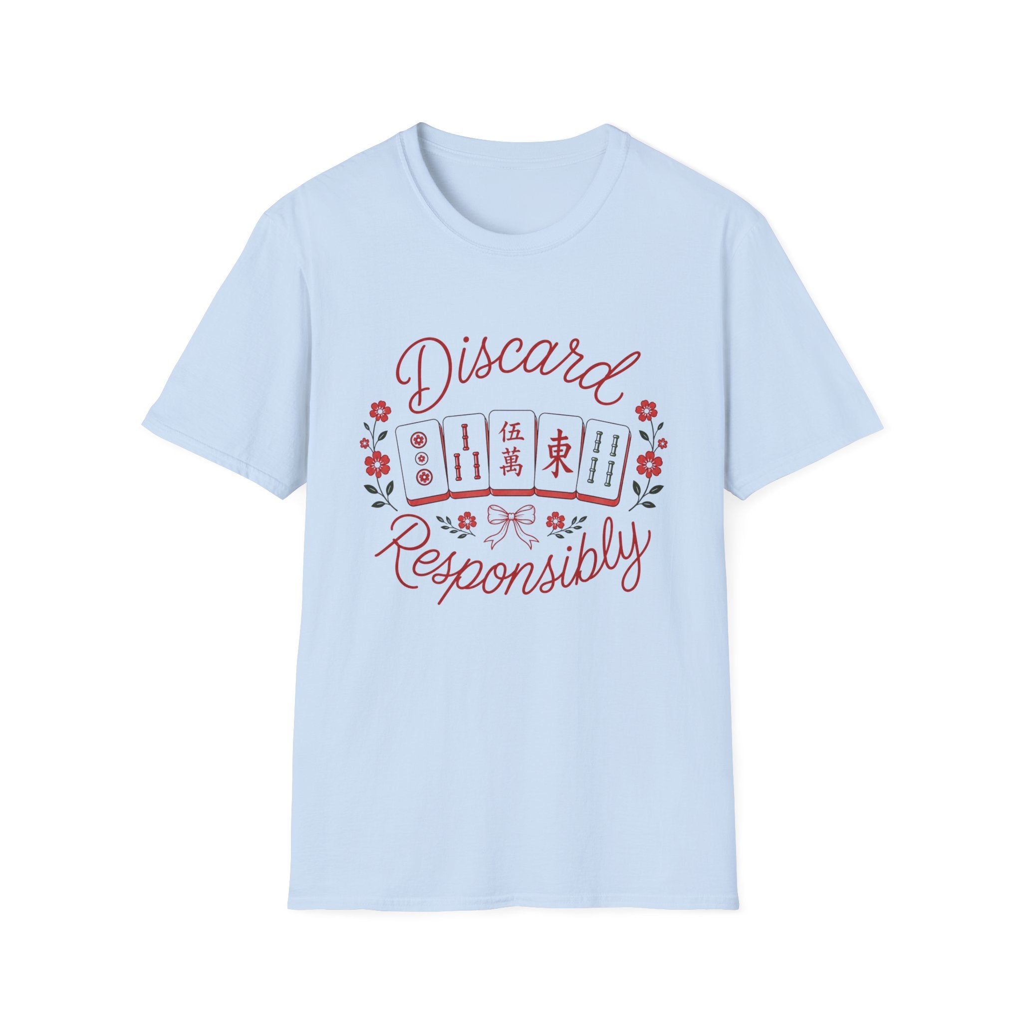 Mahjong 'Discard Responsibly' T-Shirt