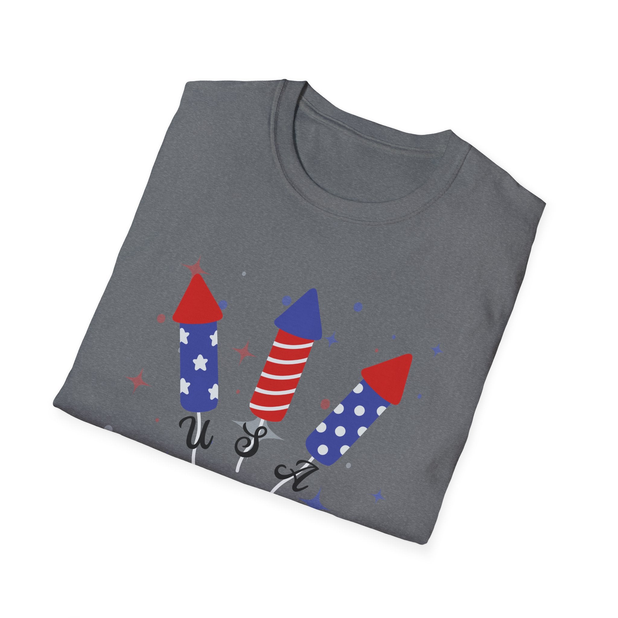 USA Semiquincentennial Firework Tee USA 250 Years Graphic Shirt