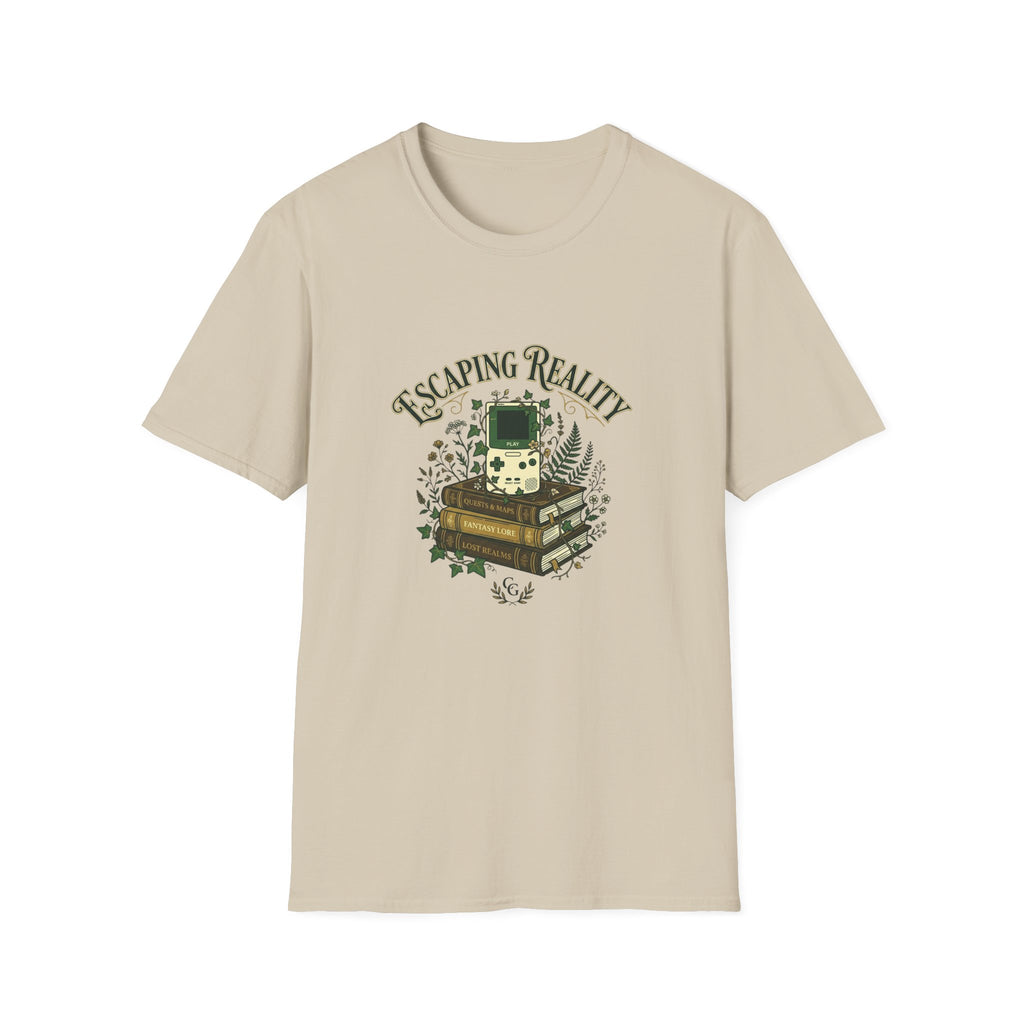 Escaping Reality Book & Game Control Graphic T-Shirt