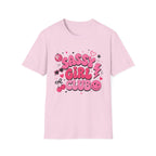 Sassy Girl Club T-Shirt — Retro Pink Bubble Letter Graphic Tee