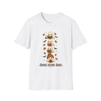Ghost Stack T‑Shirt — "Books Before Boos" Cute Halloween Reading Tee