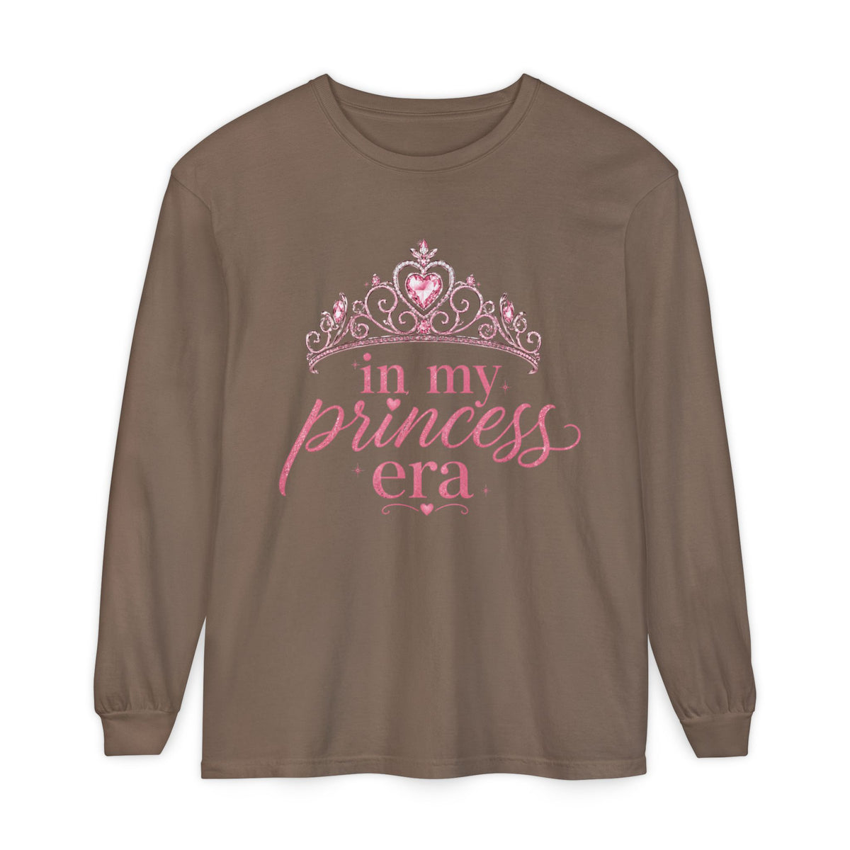 Princess Era Long Sleeve Tee — "In My Princess Era" Graphic