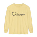 I Am Enough Heart Just As I Am  Long Sleeve T-Shirt