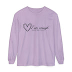 I Am Enough Heart Just As I Am  Long Sleeve T-Shirt