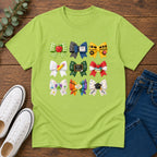 Back to School Cheer Bow T-Shirt — Cute School-Themed Hair Bows Design