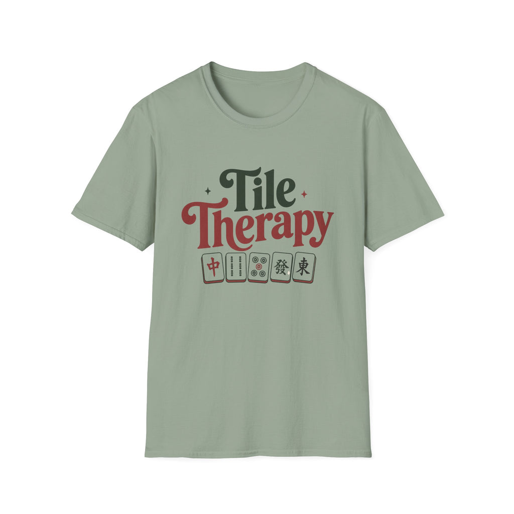 Tile Therapy Mahjong T‑Shirt