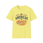 4th of July Patriotic American By Choice Graphic Tee - Citizen Celebration USA T-Shirt