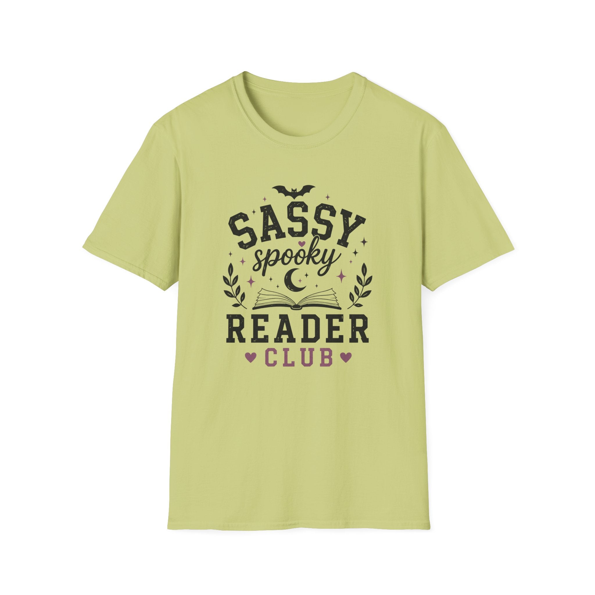 Sassy Spooky Reader Club T-Shirt — Halloween Book Lover Tee