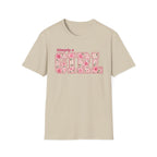 Simply a Girl Floral T-Shirt — Feminine Pink Blossom Graphic Tee