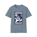 The Gamer The Reader T‑Shirt — Fantasy Dice & Book Illustration Tee