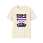 Reading Is My Buff T-Shirt — Gamer RPG Stat Bars Book Lover Tee